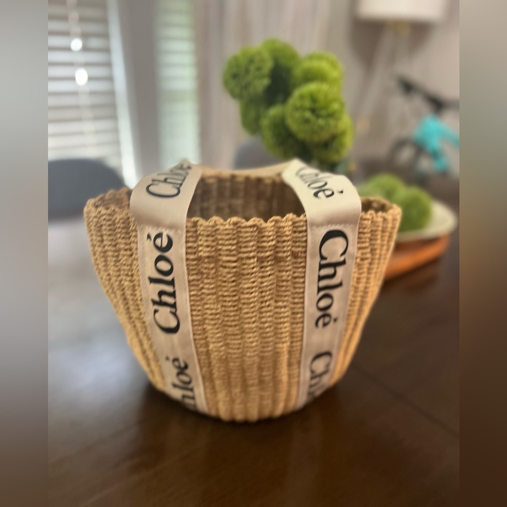 Raffia straw cute summer tote